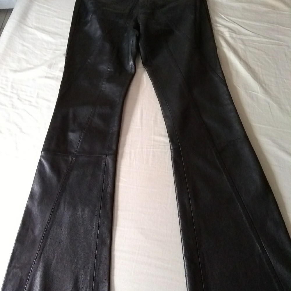 Leather pants